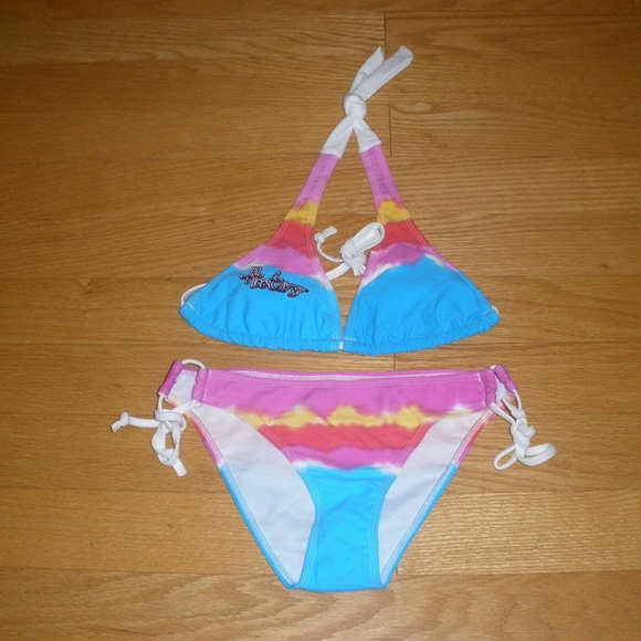 NEW HOOTERS TYE DYE STRING BIKINI SMALL 1 SPOT - Picture 2 of 5